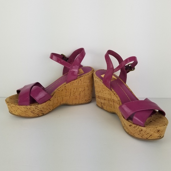 Dolce vita pink wedges size 5 1/2 - Picture 1 of 8